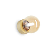 Lampada Da Parete Perlage Ap1 Ambra Ideal-Lux