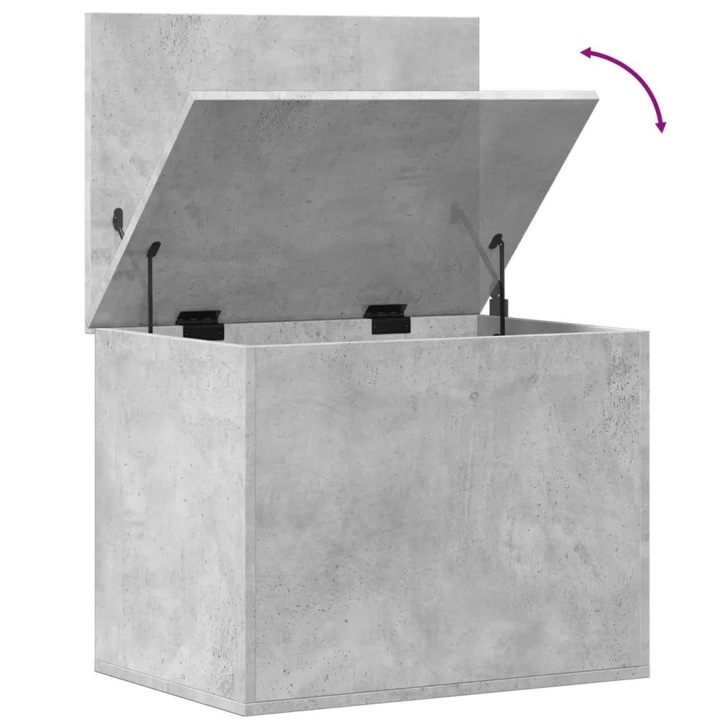 Contenitore Grigio Cemento 60x42x46 cm in Legno Multistrato CFW7229848