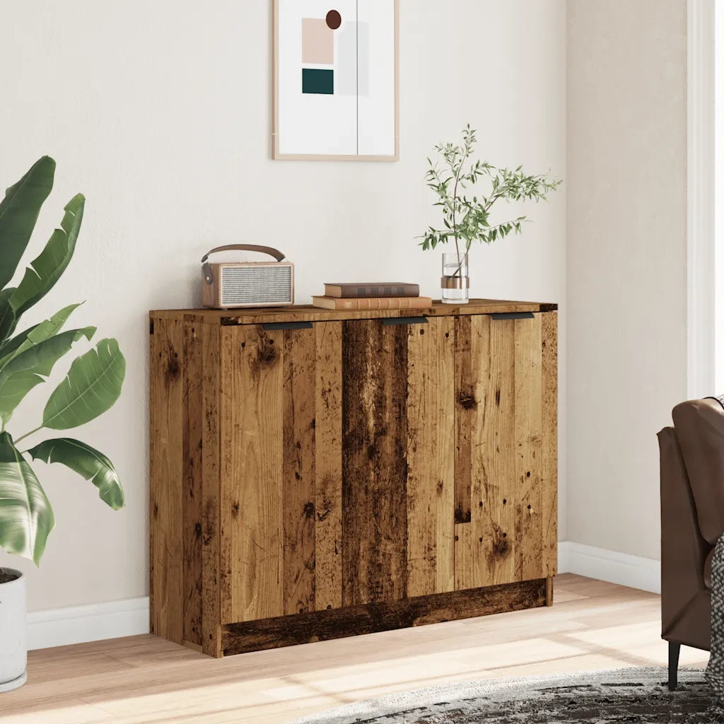 Credenza Legno Antico 90,5x30x70 cm in Truciolato 856842