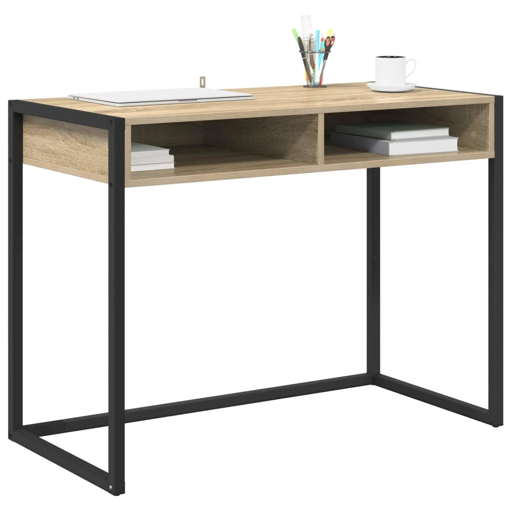 Scrivania Sonoma 100 x 50 x 75 cm Legno multistrato 886475
