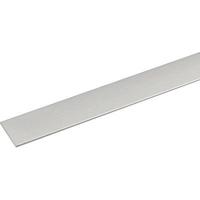 PROFILO PIATTO ARCANSAS - ALLUM ARGENTO S.MM 2,0 L.MM 25 H.CM 100- 5 pezzi
