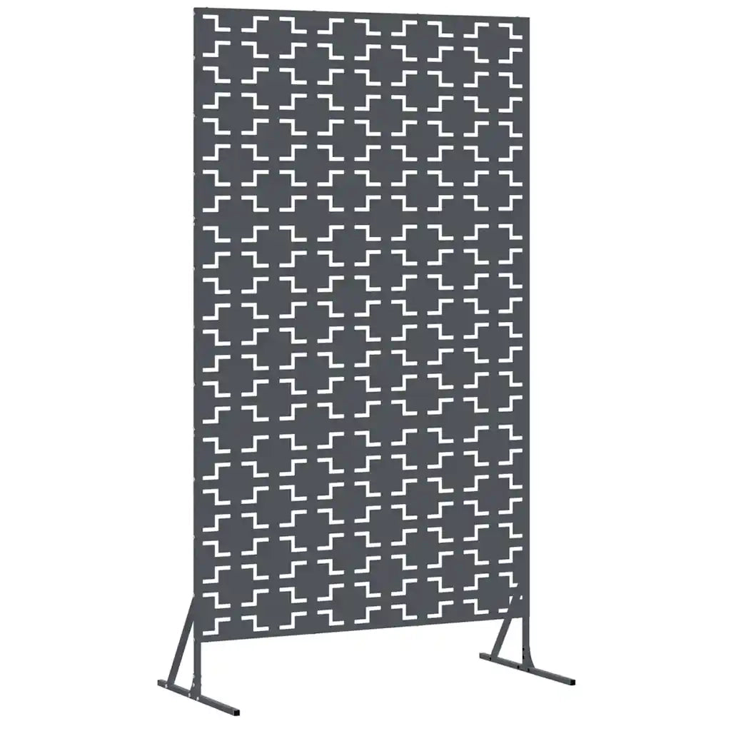 Schermo per Privacy Antracite 100 x 50 x 180 cm Acciaio CFW8952927
