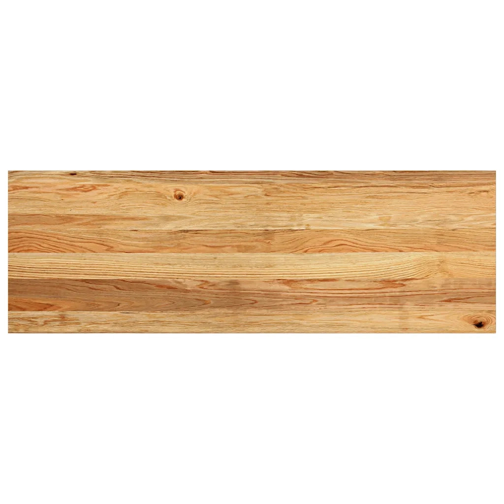 Davanzali 2 pz Marrone Chiaro 120x40x2 cm Legno Massello Rovere CFW8358673