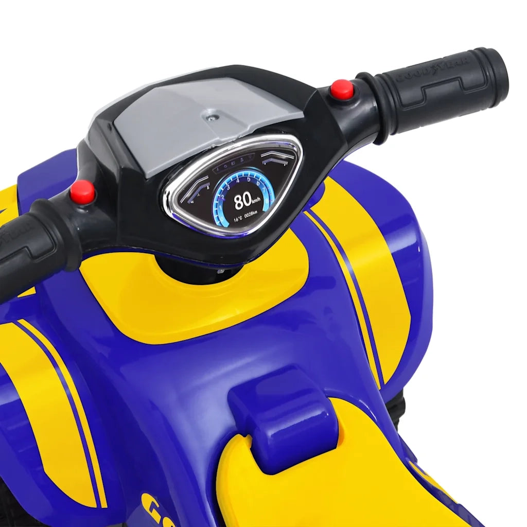 Quad Cavalcabile per Bambini Buon Anno Blu
