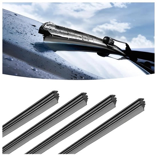 Raccoglitori di neve da 50 cm - 4 pezzi/set - Gomma - Senza legno - Alta resistenza alla temperatura - Materiale resistente alle abrasioni - Raccoglitori di neve