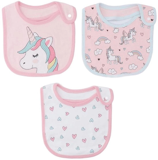 Set di asciugamani per bambini 3 pezzi - Asciugamani di cotone - Leggeri/Absorbenti - Disegni cartoon - Lavabili in macchina - 19x25cm - Asciugamani per bambini