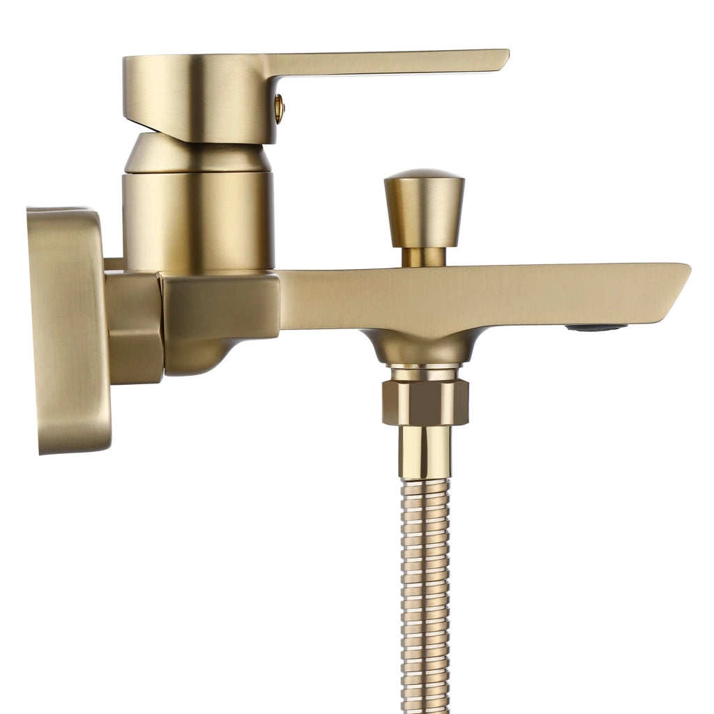 Rubinetto Da Vasca Rea Argus Gold Brush