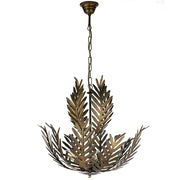 Lampadario Felce Bronzo