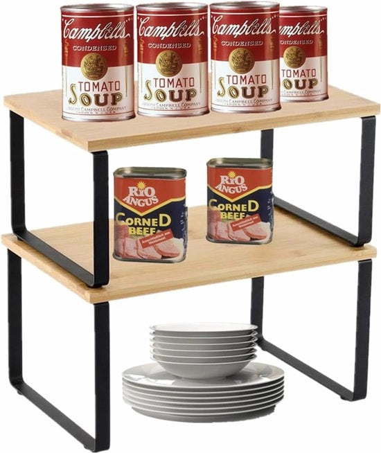 Rack da cucina in legno massello