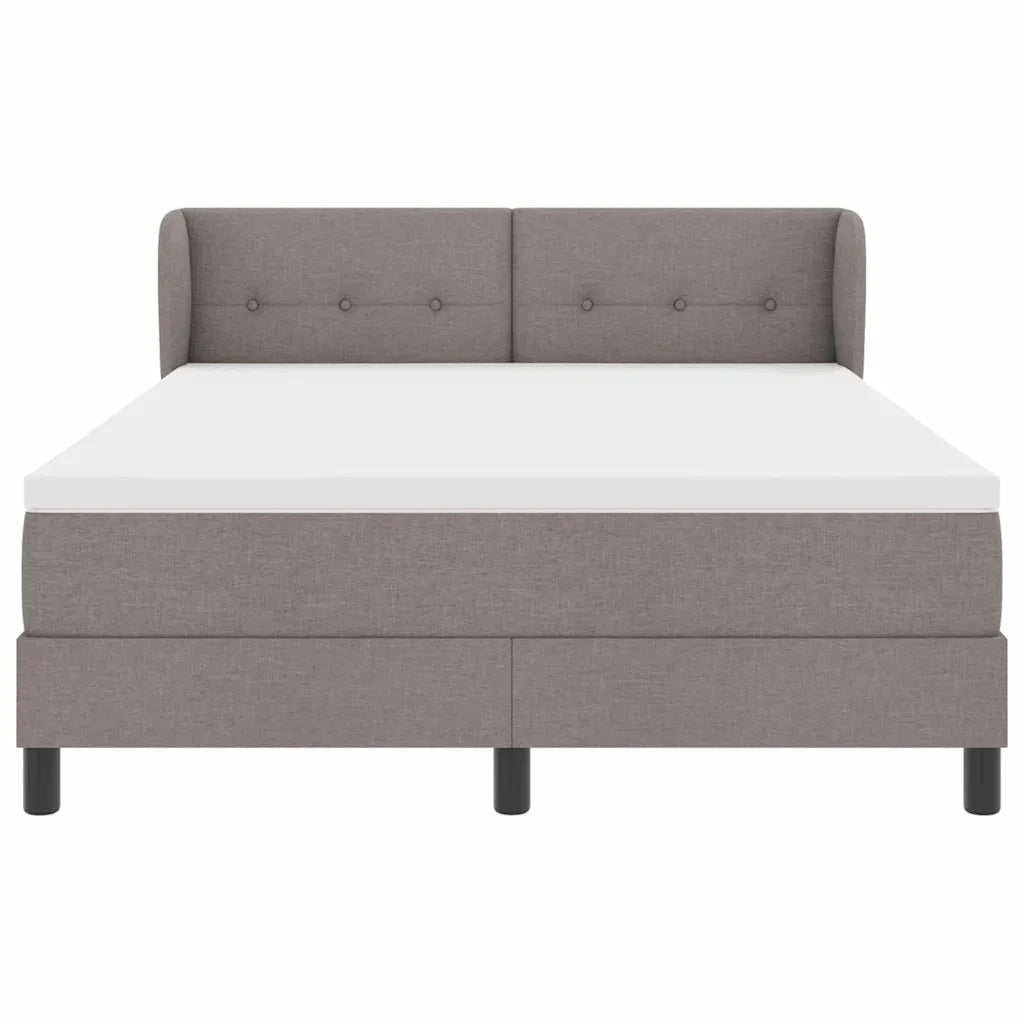 Letto a molle con materasso Talpa 140 x 200 cm Tessuto 3340028