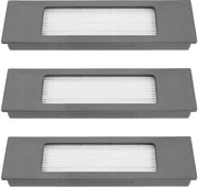 Filtro robot 3 pezzi - Compatibile con Ecovacs Deebot Ozmo 920/950/T8/N8 Serie - Materiale ecocompatibile in plastica - Dimensioni 162x47mm - Miglioramento della qualità dell'aria - Filtro per aspirapolvere