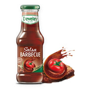 Develey salsa barbecue condimento in bottiglietta di vetro 250 ml