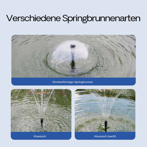 CHJ-1503 ECO Pompa da fontana con spugna filtrante 1500l/h 25 W Laghetto Stagno