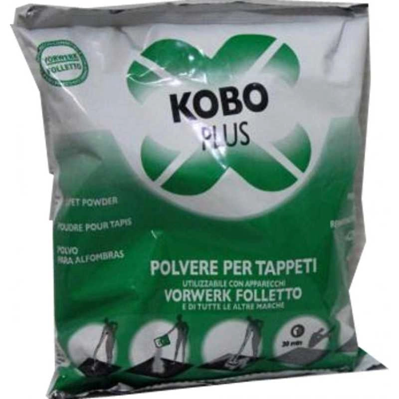 PULIZIA TAPPETI Detergente in polvere kobosan Folletto in busta 420gr - Vorwerk Compatibili