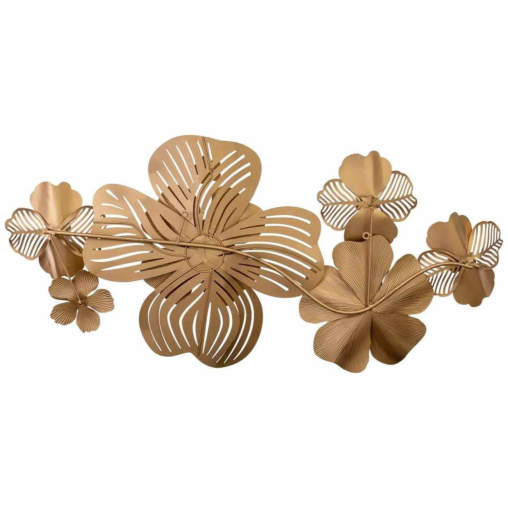 Carta da parati decorativa in metallo 135,9x65,4x7,6