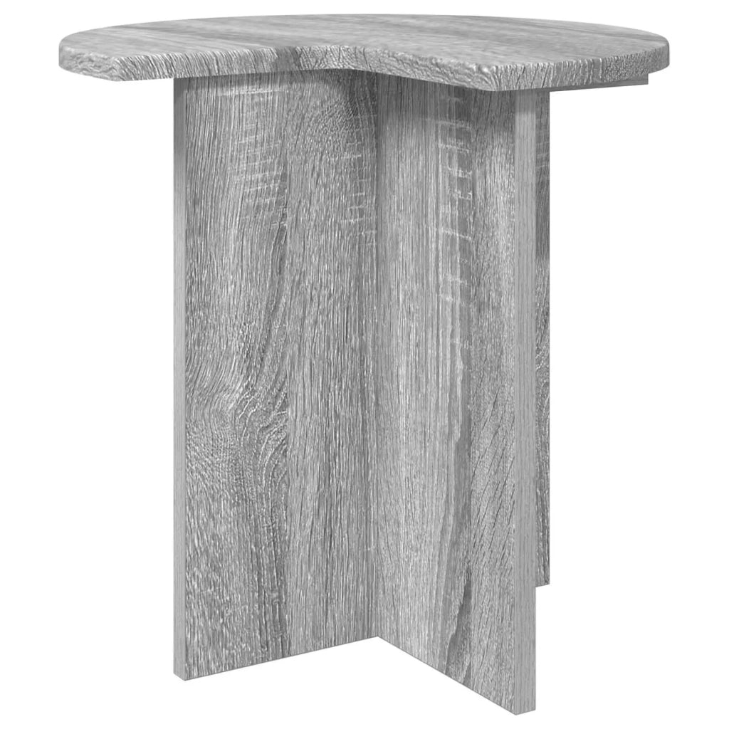 Tavolo laterale 2 pz Grigio Sonoma Ø 39 x 38 cm 8001092
