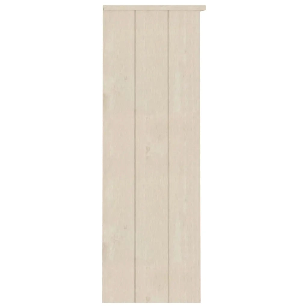 Piano Credenza HAMAR ambra 85x35x100 cm Legno Massello di Pino 340508