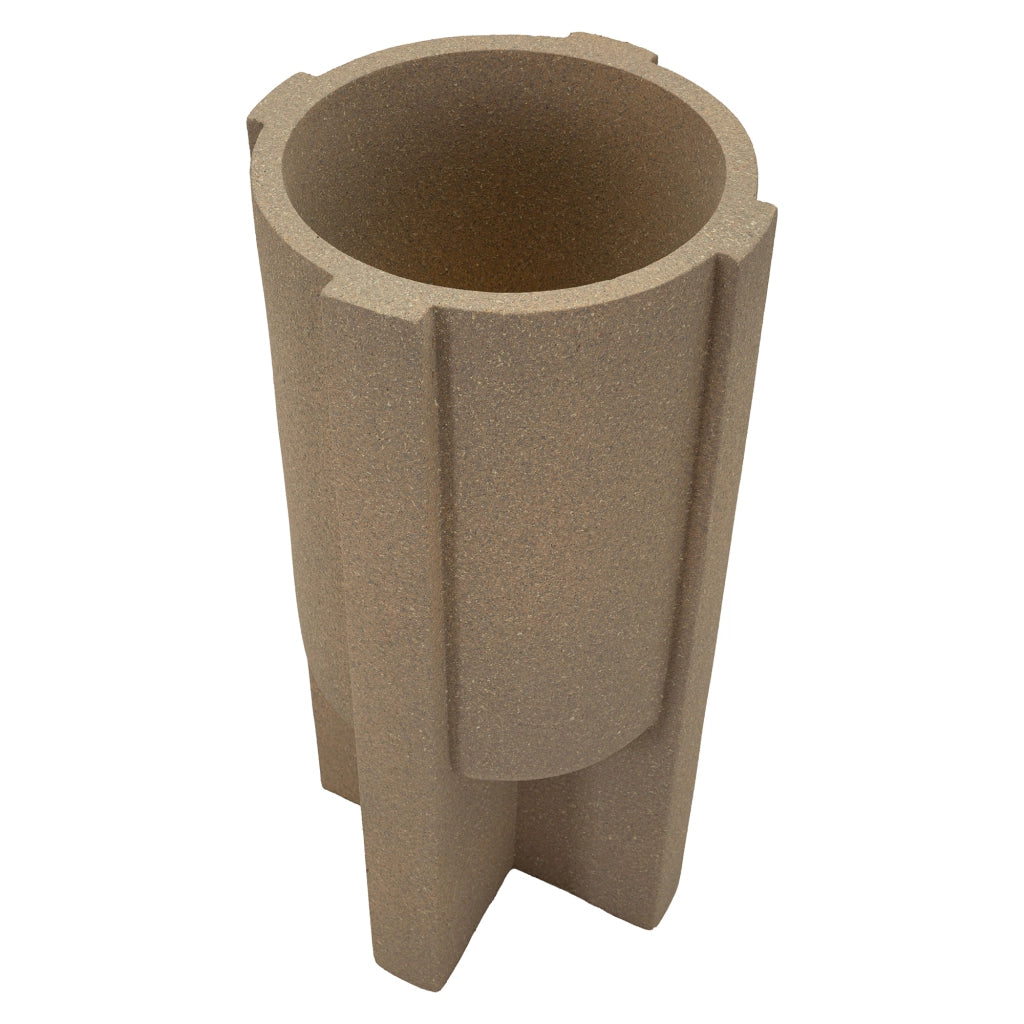 Fato, Vaso Finitura Geometrica, Beige