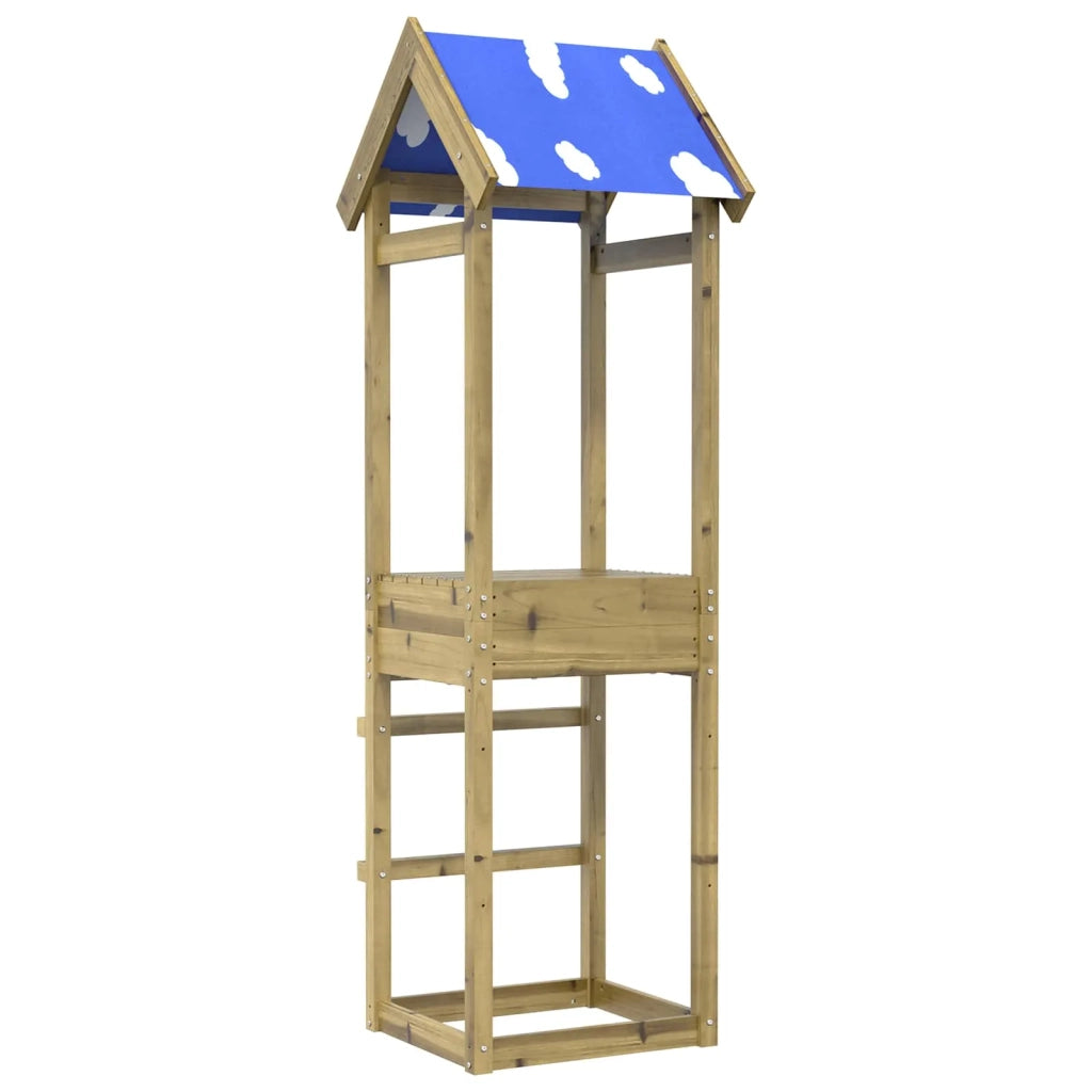Torre da Gioco Marrone Legno Impregnato Solido CFW2991237