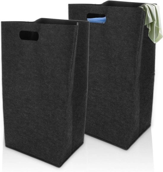 Asciugamani e stoviglie opvoluti 60 litri neri per camera da letto e bagno