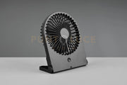 BREEZY VENTILATORE DA APPOGGIO NERO 3 VELOCITA' RICARICABILE H. 23CM