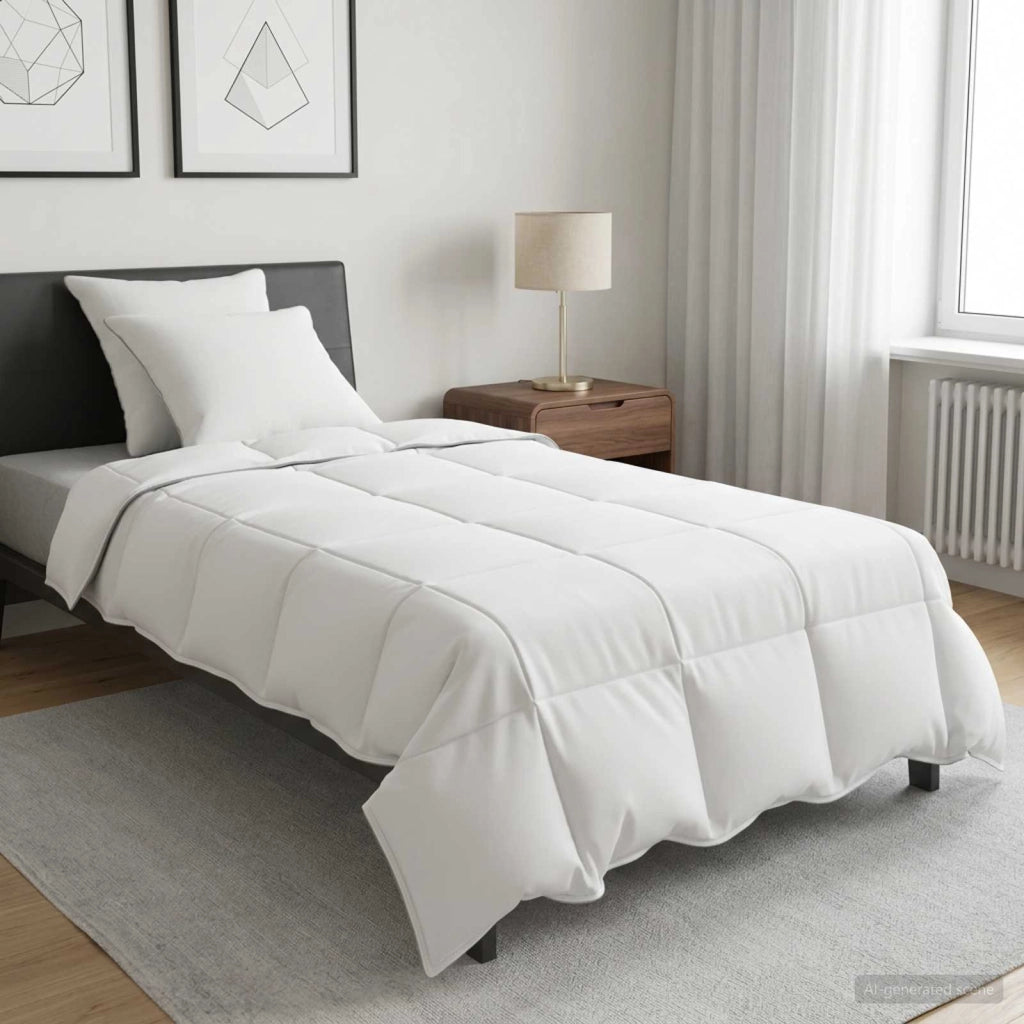 Set Duvet e Cuscino da Letto 3 pz 155 x 220 cm Inverno 430 g/pc 3432835
