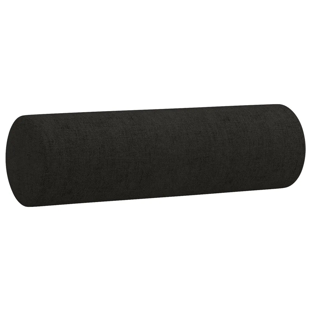Cuscini Decorativi 2 pz Nero ?15x50 cm in Tessuto CFW2815585