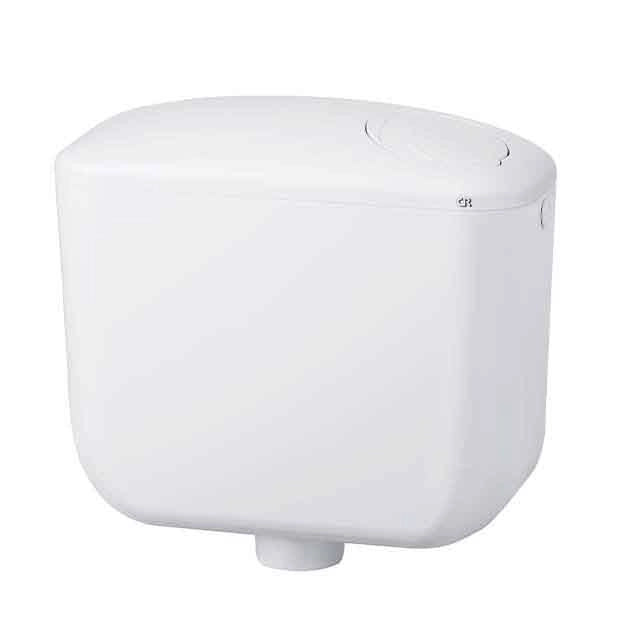 Cassetta di Scarico wc SFERA 1 Start/Stop rivestita con tubo e rubinetto - CR