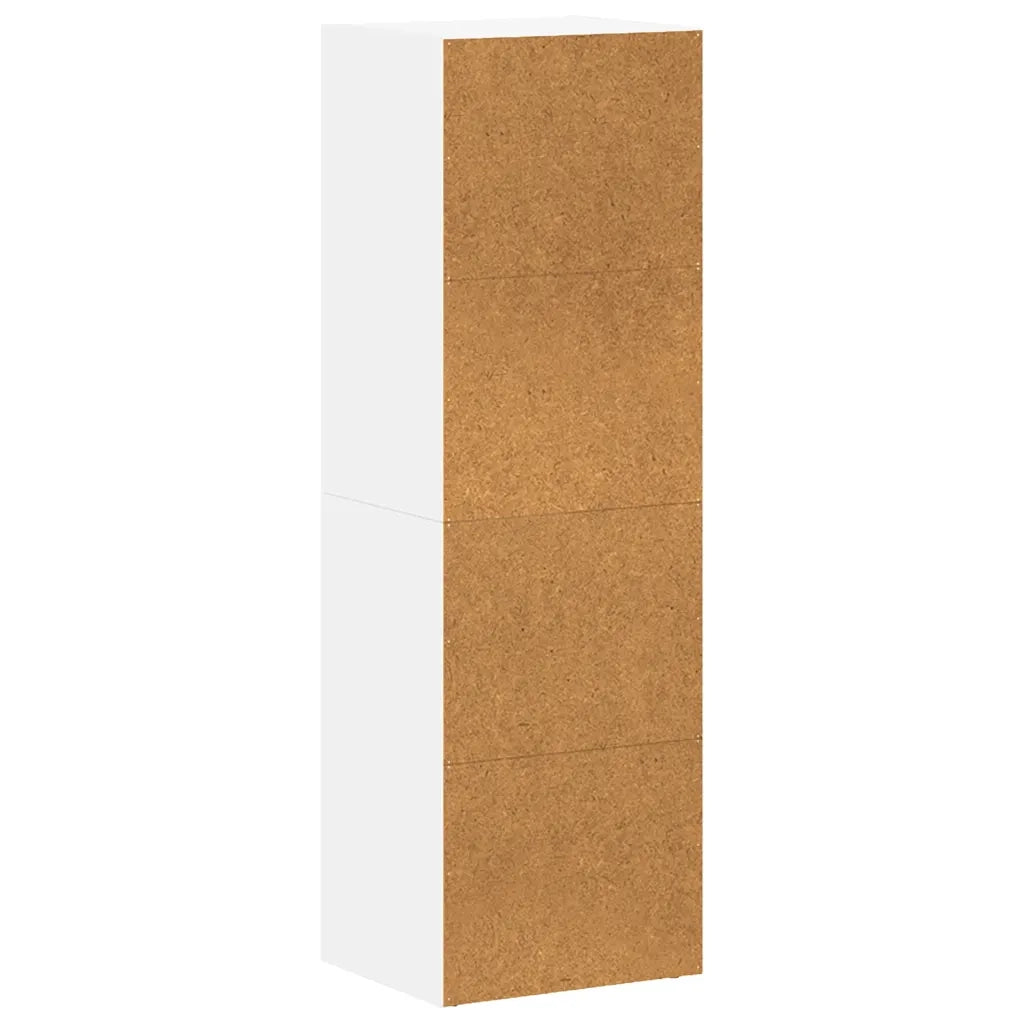 Libreria/Mobile TV Bianco 36x30x114 cm in Legno Multistrato cod mxl 33761