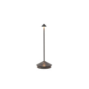 Lampada a led da tavolo Pina Pro Titanio ricaricabile e dimmerabile - 2.2W, 2200-2700-3000 K, IP54
