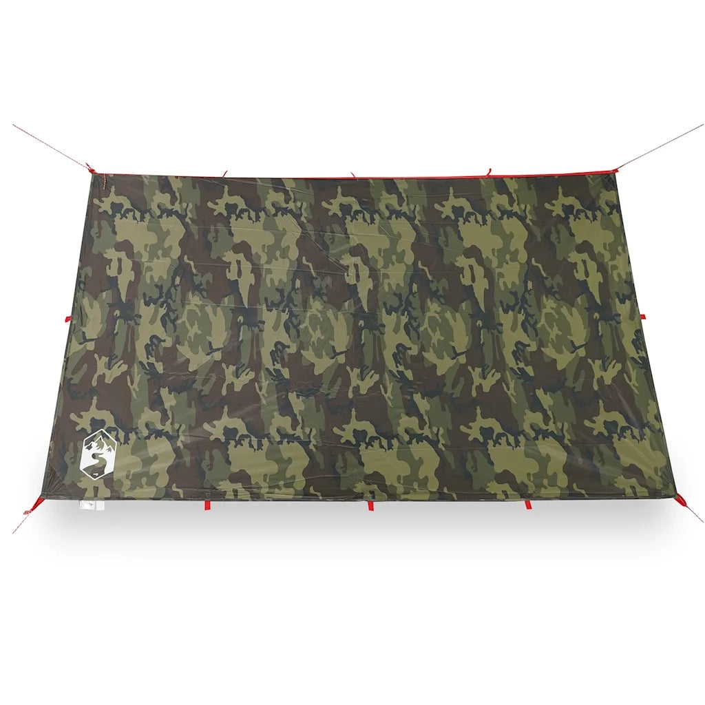 Telone da Campeggio Mimetica 306x306 cm Impermeabile 4009593