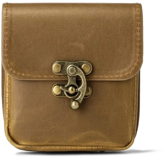 Tas a Spalla in PU con Fermo Cerniera - Tas a Spalla con Portafoglio e Portamonete - Grande Capacità - Design Sicuro con Bottone di Chiusura