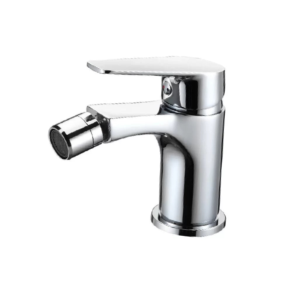 Miscelatore bidet cromato con leva in metallo - Serie Eureka