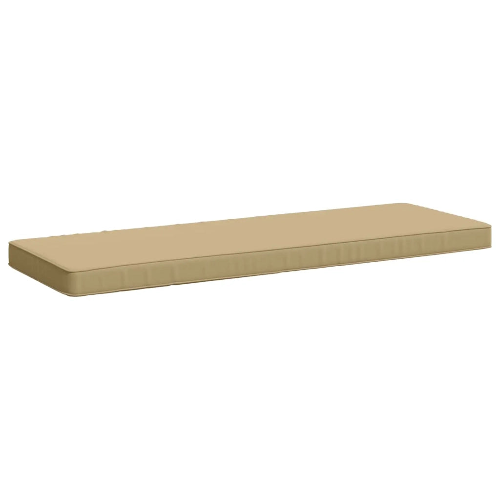 Cuscini per Panchina a 2 Pezzi VUGHT 2 pz 100% Poliestere Beige 951195