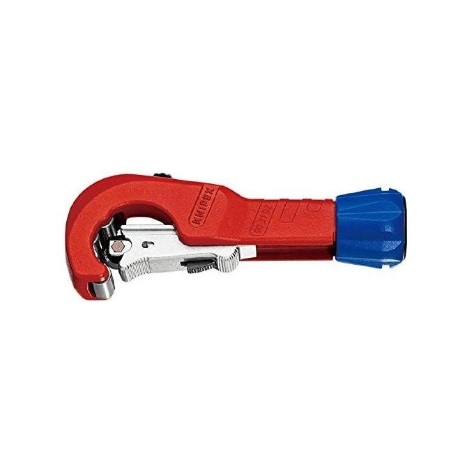 KNIPEX 90 31 02 SBA TubiX Tagliatubi a Rotella per Tubi da 6 a 35 mm con Sistema QuickLock e Sbavatore Integrato colore Nero