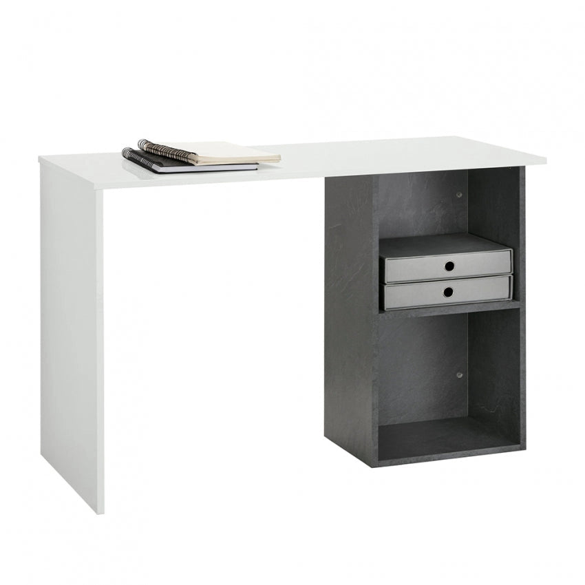 Scrivania Conti: Design Moderno Bianco Lucido