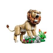 Costruzioni lego 31386 creator 3 in 1 animali selvatici: leone maestos