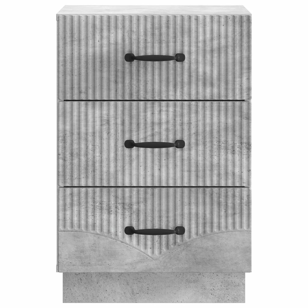 Armadio da Notte con cassetto Grigio Cemento 43 x 41 x 63,5 cm 895248