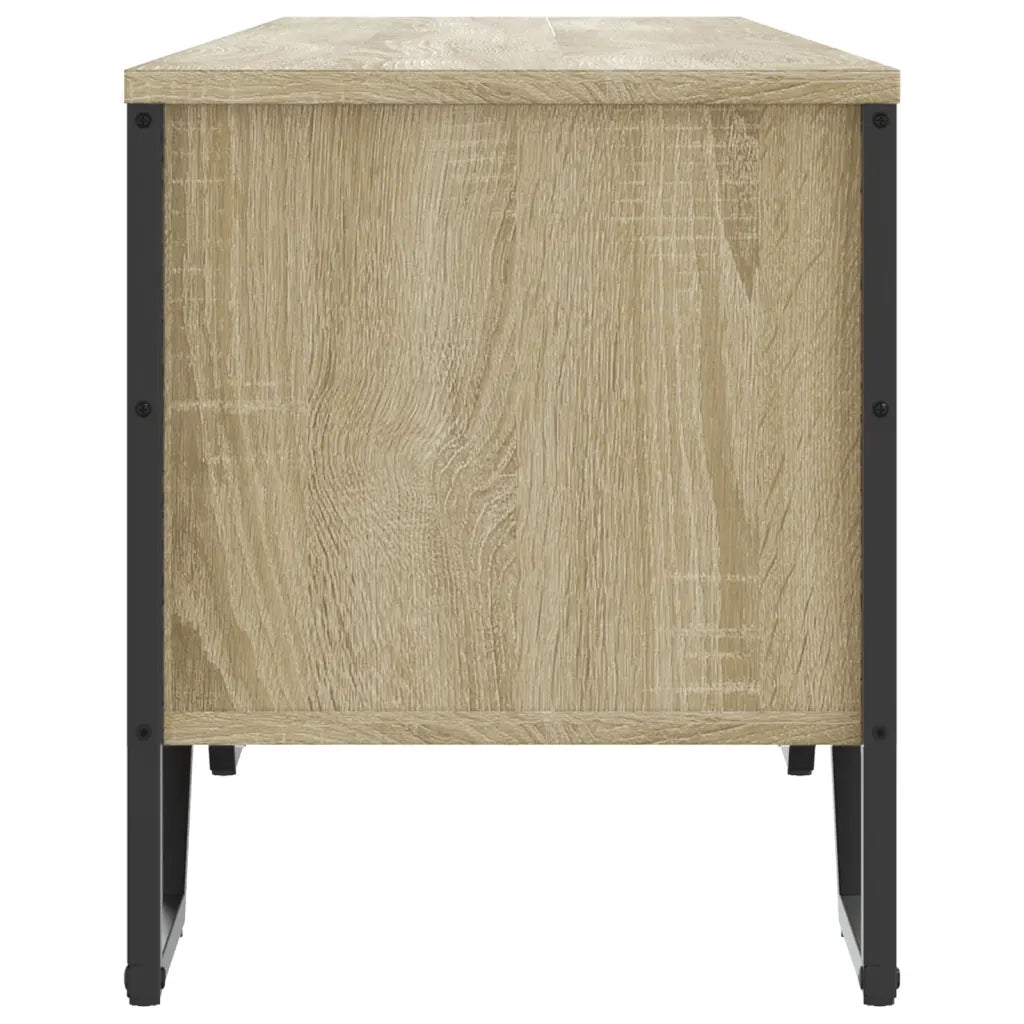 Mobile Porta TV Rovere Sonoma 180x34x41 cm Legno Multistrato
