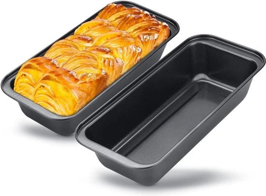 Platino per Plumcake con Strato Antiaderente - Diametro 35 cm - Set a 2 pezzi