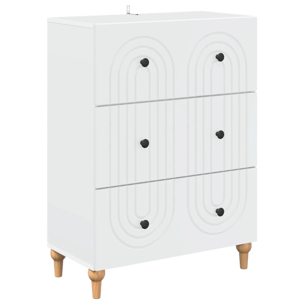Mobile con Cassetti Bianco 66 x 34,5 x 90 cm 894145