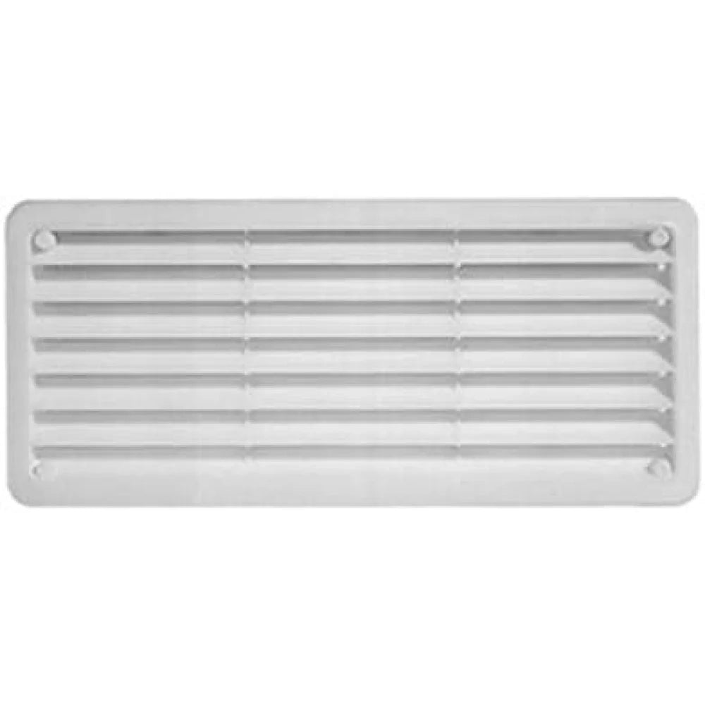 Griglia per porta bianco ghiacci o 370x123 mm e rete vecamco 9606