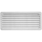 Griglia per porta bianco ghiacci o 370x123 mm e rete vecamco 9606