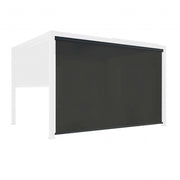 Laterale per Pergola Bioclimatica Lato 4 metri in Textilene Grigio Antracite