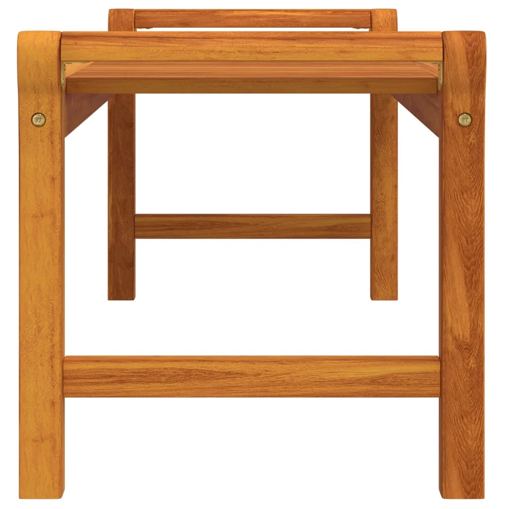 Tavolino da Salotto 100x50x50 cm in Legno Massello di Acacia 312136
