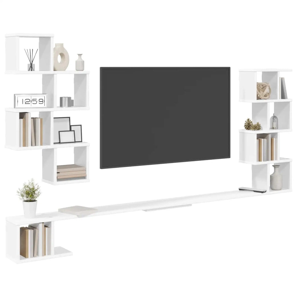 Mensola per TV da muro Bianco 180 x 15 x 94 cm 8012292