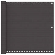 Schermo da balcone Antracite 75 x 800 cm HDPE e alluminio 4002835