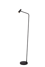Lampada da terra nera LED 3W senza fili STIRLING Lucide