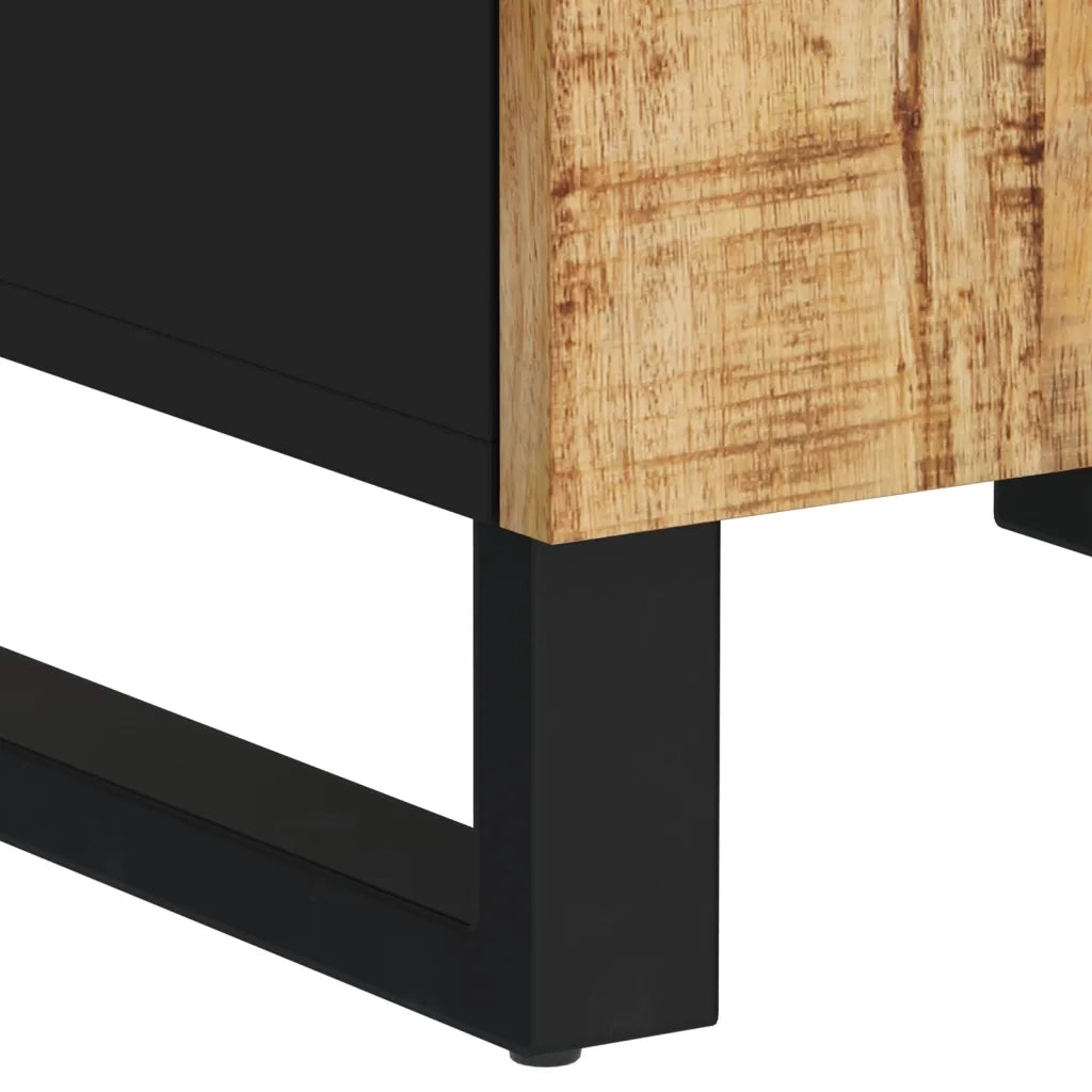 Mobile da Bagno 38x33x58 cm in Legno Massello di Mango 351994