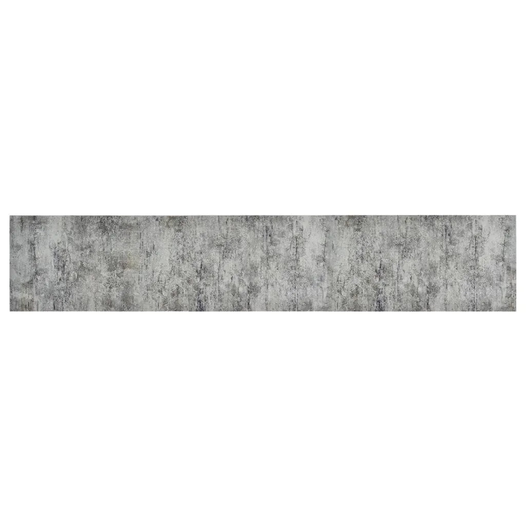Tappeto da Cucina Lavabile-Tappetino da Cucina Beton 60x300 cm Velluto